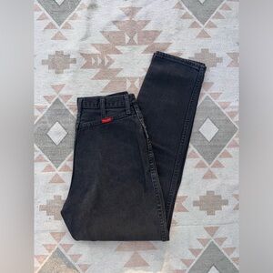 Vintage Wrangler Bareback Western Jeans Black